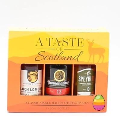 A Taste Of Scotland Miniature Set 3 x 5cl