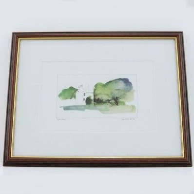 Macallan Sara Midda Framed Print Easter Elchies 1975 Watercolour 