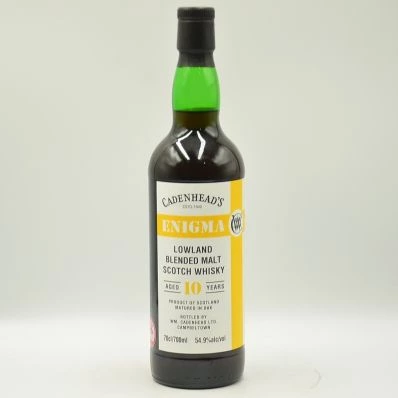 Cadenheads 10 Year Old Lowland Blended Malt 2014 Enigma