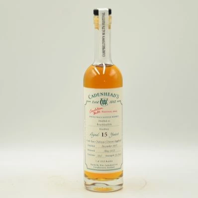 Bruichladdich 15 Year Old Whisky Campbeltown Malts Festival 2023 20cl