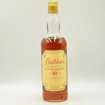 Balblair 10 Year Old Pure Highland Malt G&M 1980s