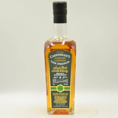 Dalmunach 6 Year Old Speyside Whisky Cadenheadâ€™s 2018