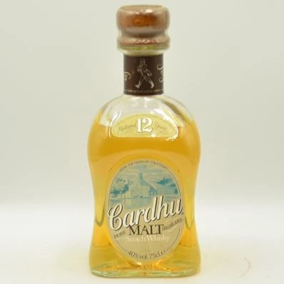 Cardhu 12 Year Old Pure Malt Whisky John Walker Sons 1980s (No Box)