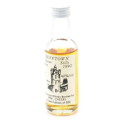 Dufftown Seven Stills Race 1990 Scotch Whisky Miniature 5cl