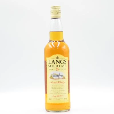 Lang's 5 Year Old Blended Scotch Whisky Supreme Lang's Brothers