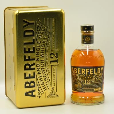 Aberfeldy 12 Years Old Gold Bar Tin