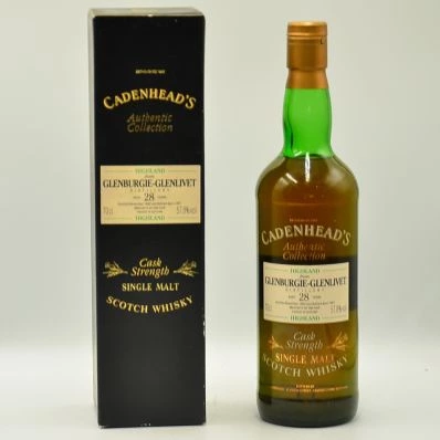 Glenburgie 28 Year Old Speyside Malt Whisky 1962 Cadenhead's