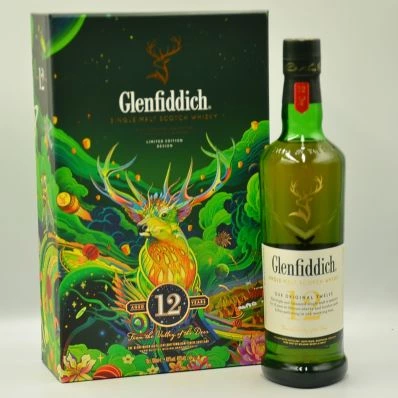 Glenfiddich 12 Year Old Malt Whisky Chinese New Year 2024