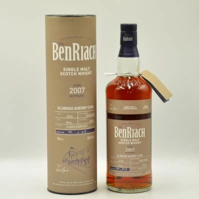 Benriach 10 Year Old 2007 Oloroso Whisky Single Cask 3236