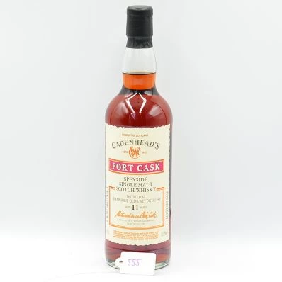 Glenburgie Glenlivet 11 Year Old Malt Whisky 2011 Cadenhead's Port Cask