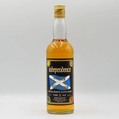Scottish Independence 5 Year Old Whisky Special Reserve