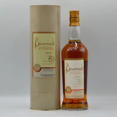 Benromach 21 Year Old Speyside Malt Whisky Pre 2008