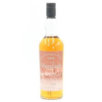 Mortlach 19 Year Old Single Malt Whisky Managers Dram 2002