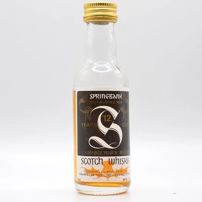 Springbank 12 Year Old Vintage 5cl Miniature