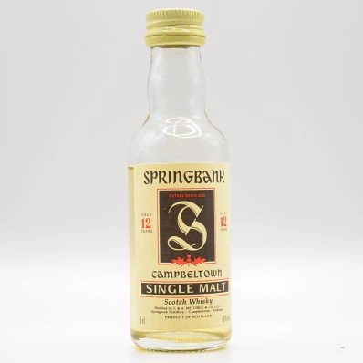 Springbank 12 Year Old Red Thistle 5cl Miniature
