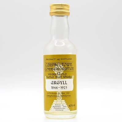 Campbeltown Commemoration Argyll 12 1980s 5cl