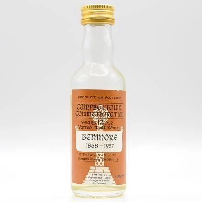Campbeltown Commemoration Benmore  12 1980s 5cl