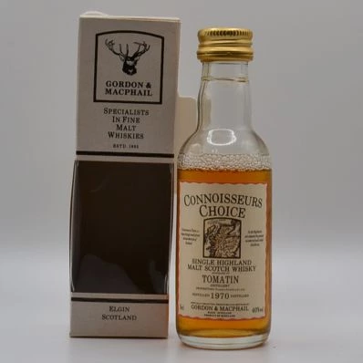 Connoisseurs Choice Tomatin 1970 5cl Miniature