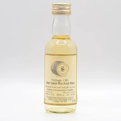 Signatory Vintage Auchentoshan 15 1981 5cl