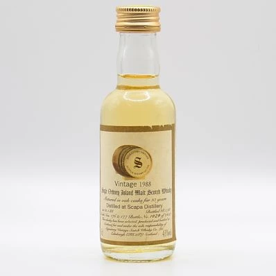 Scapa 10 Year Old Signatory Vintage 1988 5cl