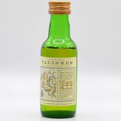 Talisker 10 Year Old Old Map Label 1990s 5cl