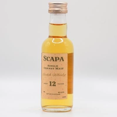 Scapa 12 Year Old 1990s 5cl