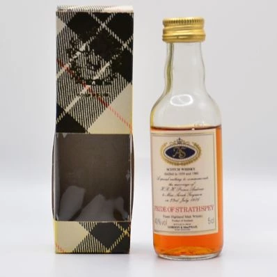 1986 Royal Wedding Mini Macallan 26 1959 5cl