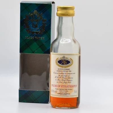 1986 Royal Wedding Macallan 26 1959 5cl