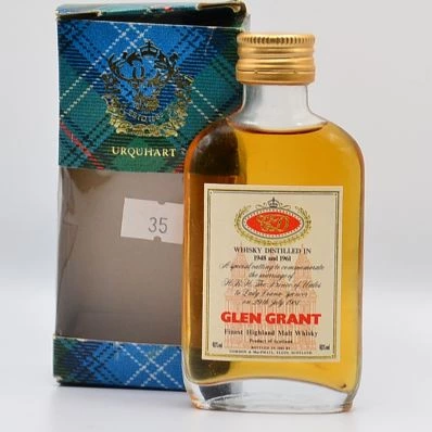1981 Royal Wedding Mini Glen Grant  20 1961 5cl