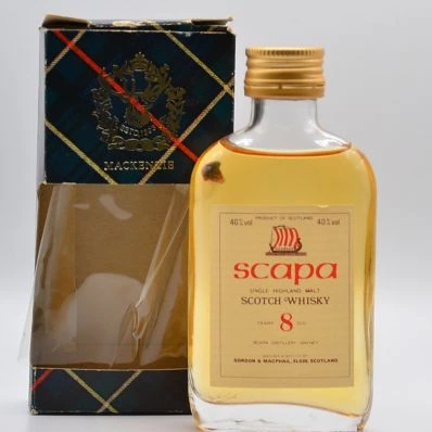 Scapa 8 Year Old Gordon & MacPhail 1980s 5cl