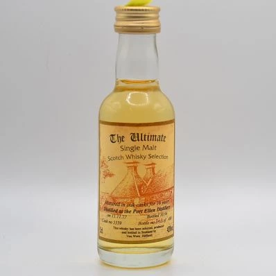 Port Ellen 16 Year Old Van Wees The Ultimate 1977 5cl