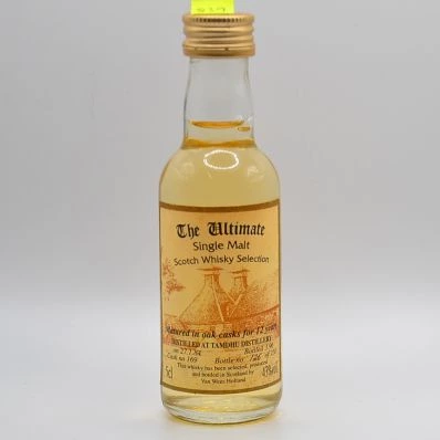 Tamdhu 12 Year Old Van Wees The Ultimate 1984 5cl