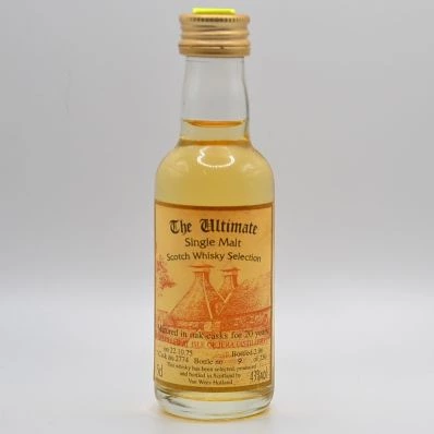 Jura 20 Year Old Van Wees The Ultimate 1975 5cl