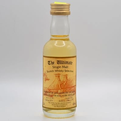 Dallas Dhu 16 Year Old Van Wees The Ultimate 1978 5cl