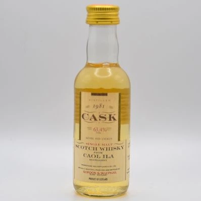 Caol Ila 15 Year Old Gordon & MacPhail Cask Strength 1981 5cl