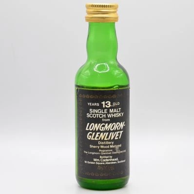 Longmorn 13 Year Old Cadenhead 1980s 5cls