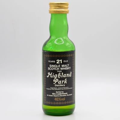 Highland Park 21 Year Old Cadenhead 1980s 5cl