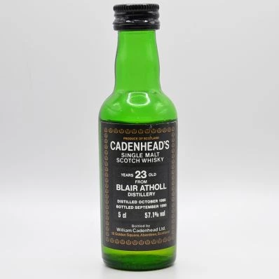 Blair Atholl 23 Year Old Cadenhead Cask Strength 1980s 5cl