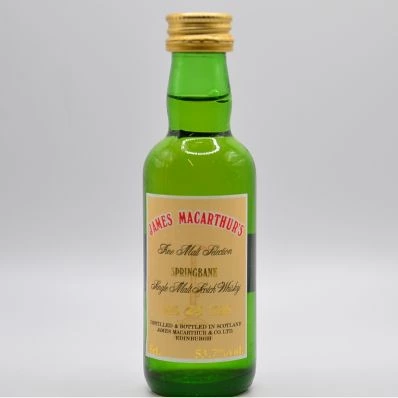 Springbank 23 Year Old James Macarthur's Cask Strength 1970s 5cl