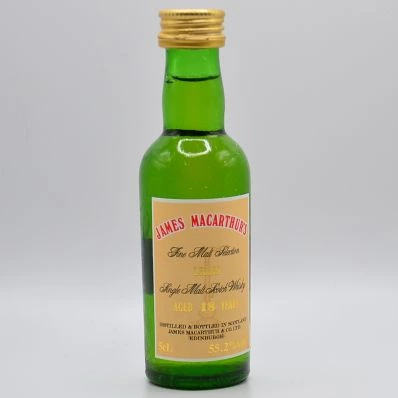 Ledaig 18 Year Old James Macarthur's Cask Strength 1970s 5cl
