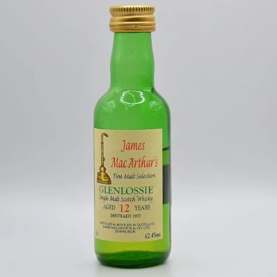 Glenlossie 12 Year Old James Macarthur's Cask Strength 1977 5cl