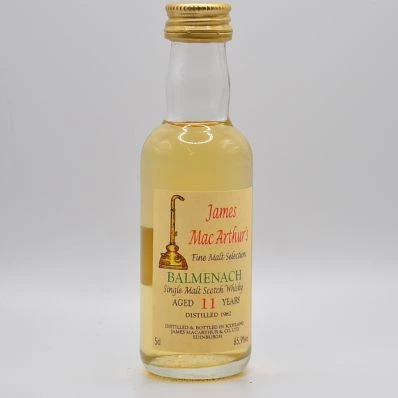Balmenach 11 Year Old James Macarthur's Cask Strength 1982 5cl