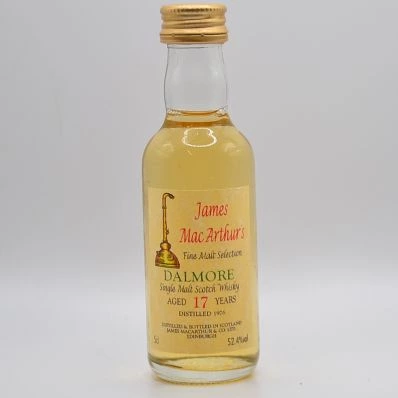 Dalmore 17 Year Old James Macarthur's Cask Strength 1976 5cl