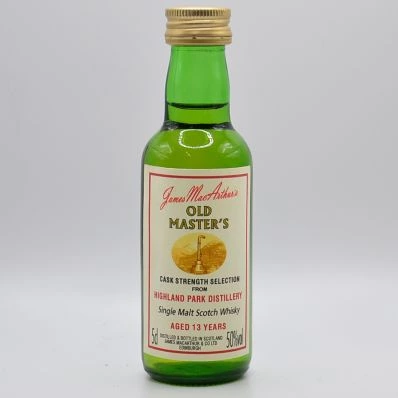 Highland Park 13 Year Old James Macarthur's Old Masters 1980s 5cl
