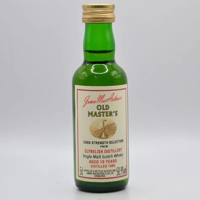 clynelish 10 Year Old James Macarthur's Old Masters Cask Strength 1995 5cl