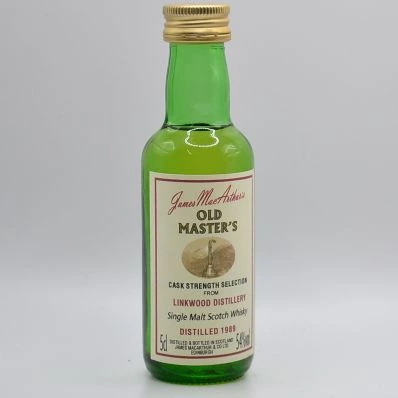 Linkwood James Macarthur's Old Masters Cask Strength 1989 5cl