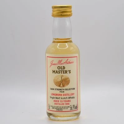 Longmorn 13 Year Old James Macarthur's Old Masters Cask Strength 1996 5cl