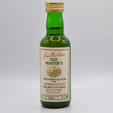 Longmorn 14 Year Old James Macarthur's Old Masters Cask Strength 1992 5cl