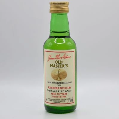 Auchroisk 10 Year Old James Macarthur's Old Masters Cask Strength 1996 5cl