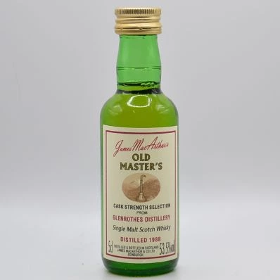 Glenrothes James Macarthur's Old Masters Cask Strength 1988 5cl